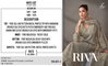 Riva By T&M Pure Silk Jari Printed Embroidery Dress Material Wholesale Online